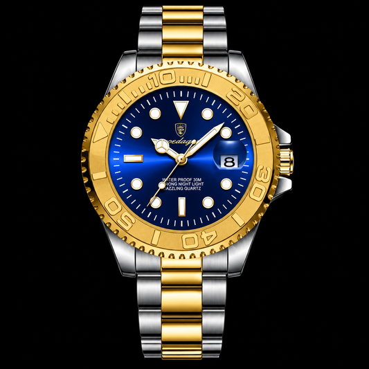 Ceas Imperial Poedagar Submariner Blue Gold